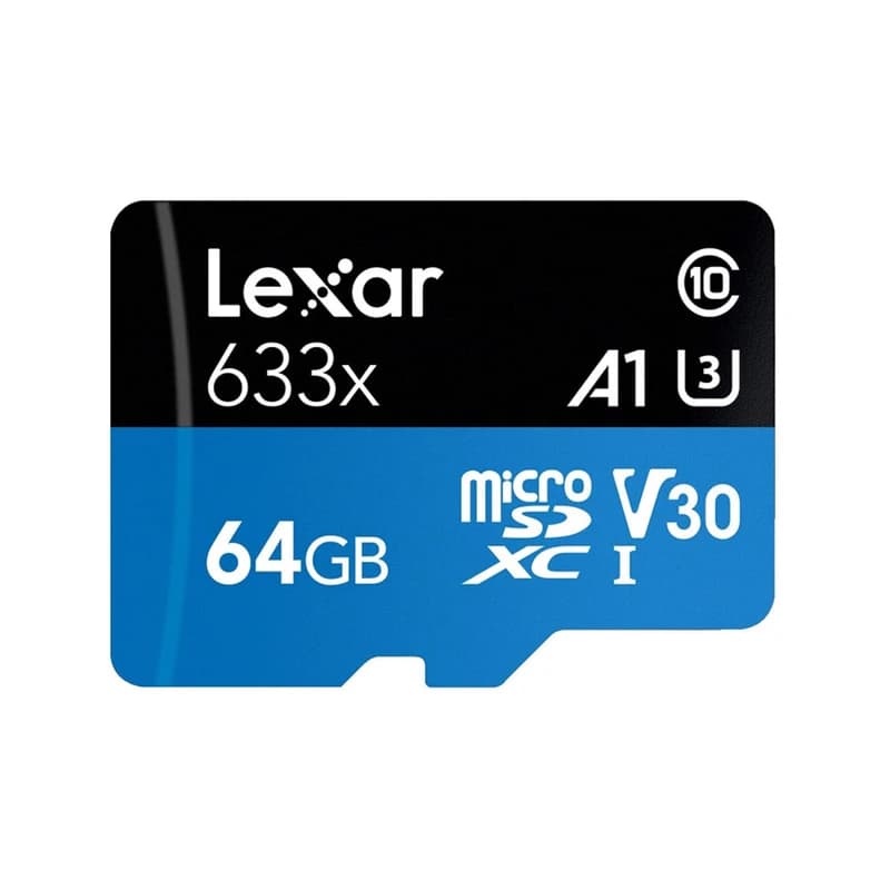 رم میکرو لکسار مدل Blue Series با ظرفیت 64 گیگابایت — تصویر ۳