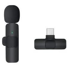 میکروفون یقه‌ای بی‌سیم مدلK8 تایپ C — تصویر ۲