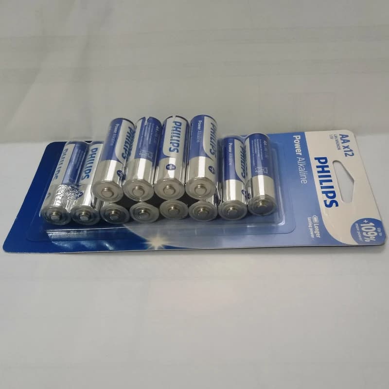 باتری قلمی فیلیپس مدل Power Alkaline بسته 12 عددی — تصویر ۷