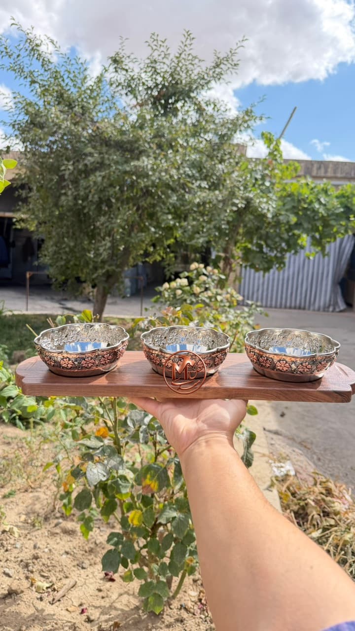 اردو خوری مسی خطی الماس تراش