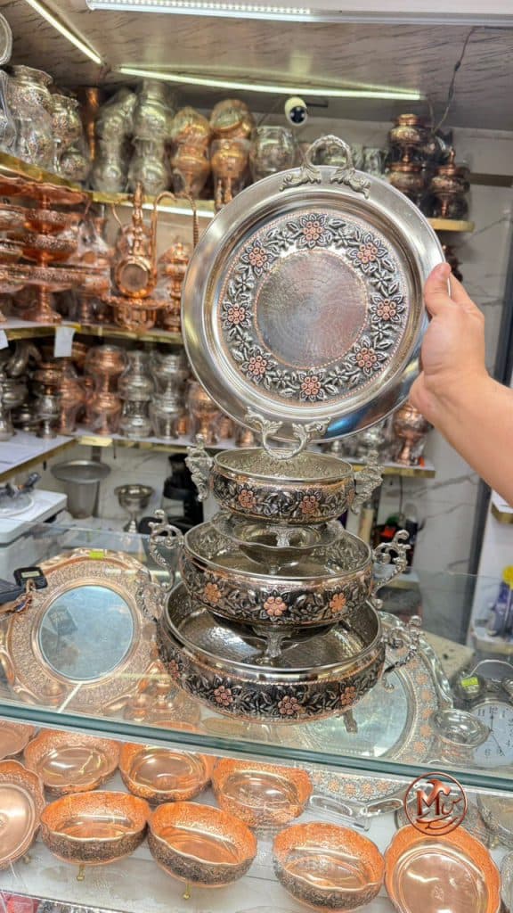 ست پذیرایی مسی طلوع اقتصادی — تصویر ۸