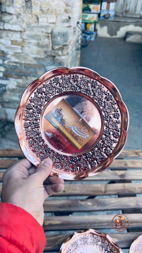 پیش دستی گلبرگ مسی — تصویر ۲