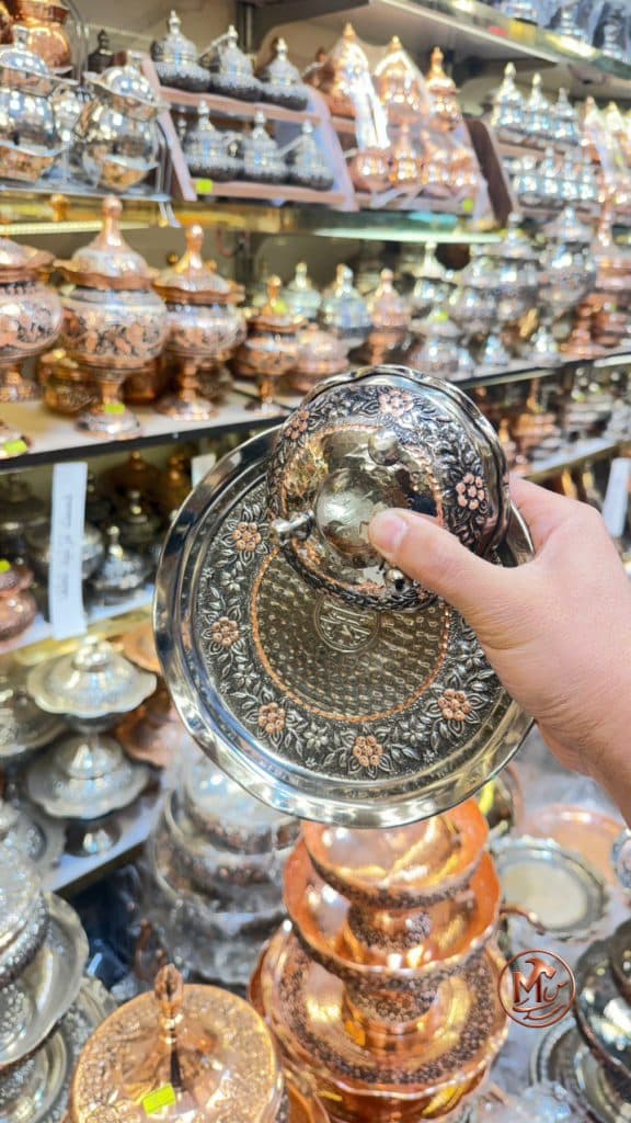 پیش دستی و پیاله الماس