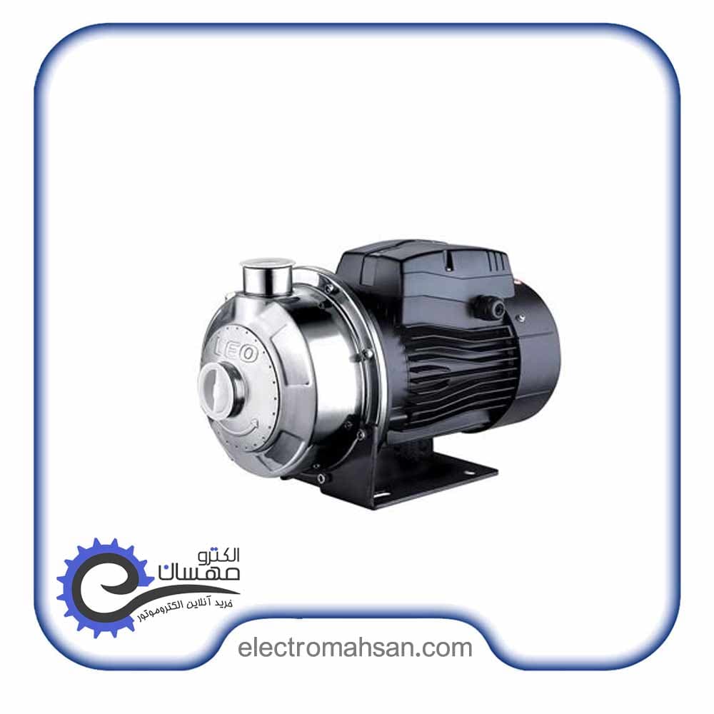پمپ آب سانتریفیوژ استیل لئو 1.5 اسب 27.5 متر تک فاز مدلAMSm 370/1.1 ساخت چین — تصویر ۵