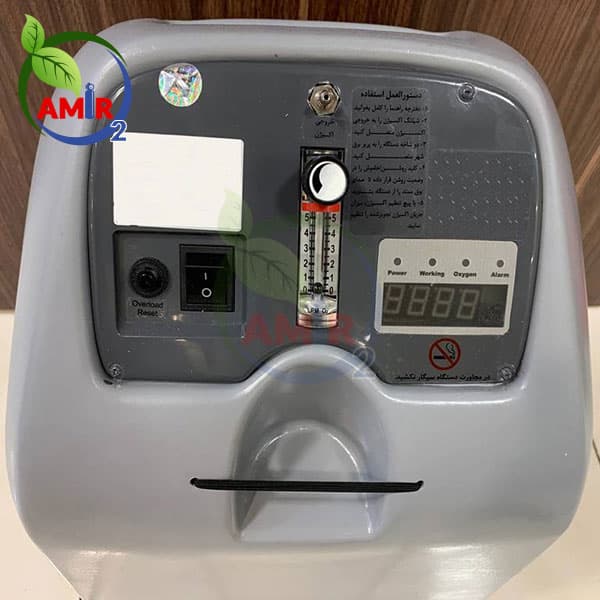 اکسیژن ساز دست دوم 5 لیتری ایرانی برند اکسیژن پلاس — تصویر ۵