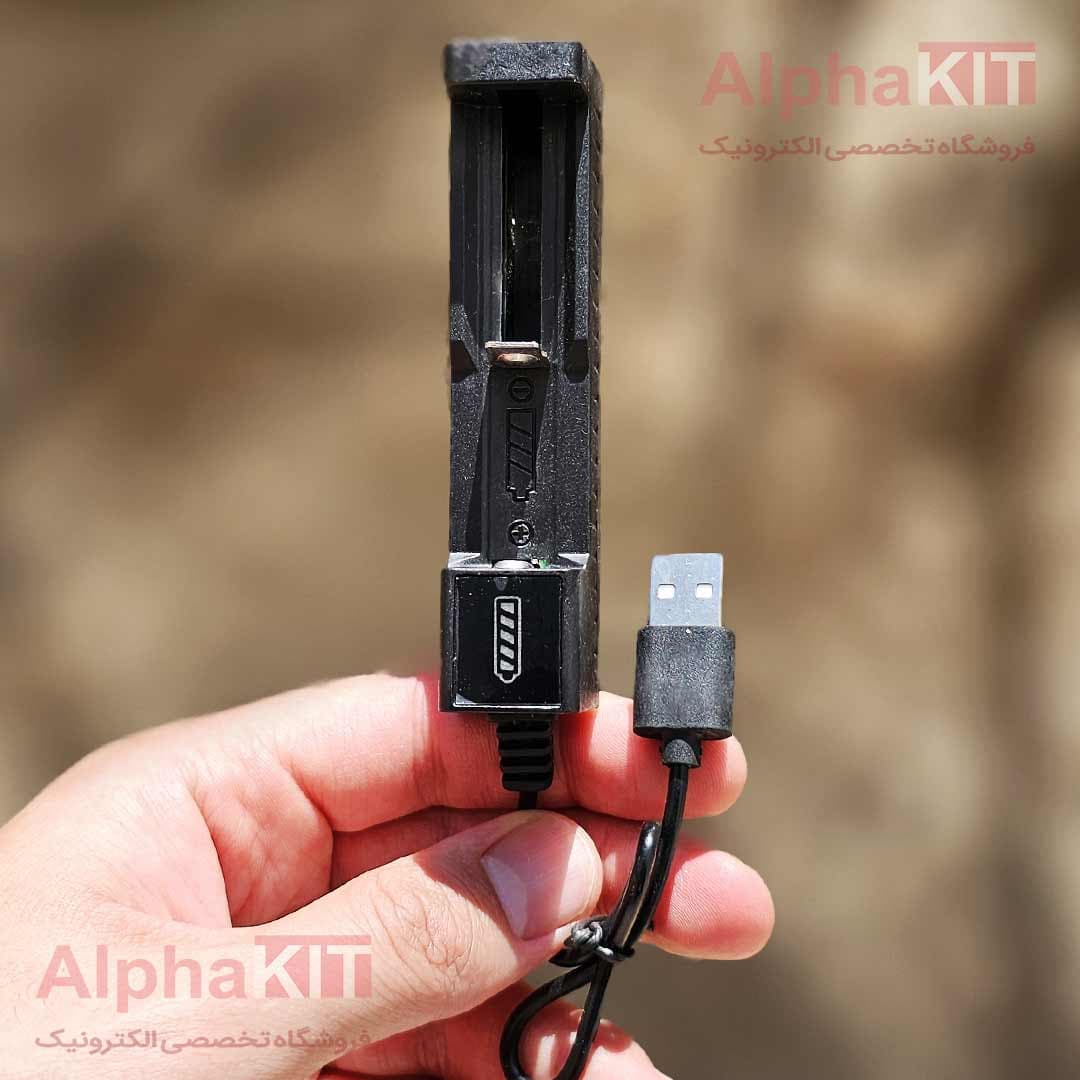 شارژر باتری های لیتیوم یون با ورودی USB — تصویر ۳