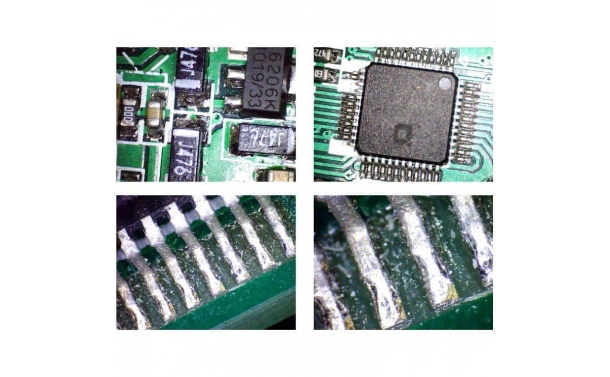 میکروسکوپ دیجیتال 500X USB Digital Microscope پایه چرخان مارک HLOT — تصویر ۹
