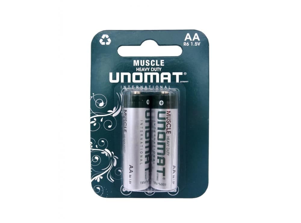 باتری قلمی Unomat – مدل Muscle – دوتایی