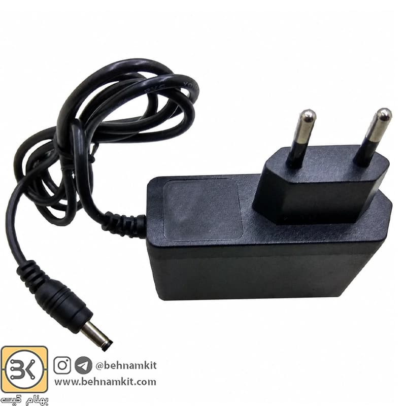 آداپتور 12 ولت 1 آمپر دیواری 12V-1A — تصویر ۴