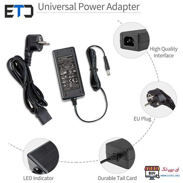 آداپتور 12 ولت 3 آمپر بین راهی 12V-3A — تصویر ۶