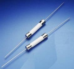 فیوز گچی 1.6A – 250V پایه دار سایز 5×20 بسته 5 تایی — تصویر ۳