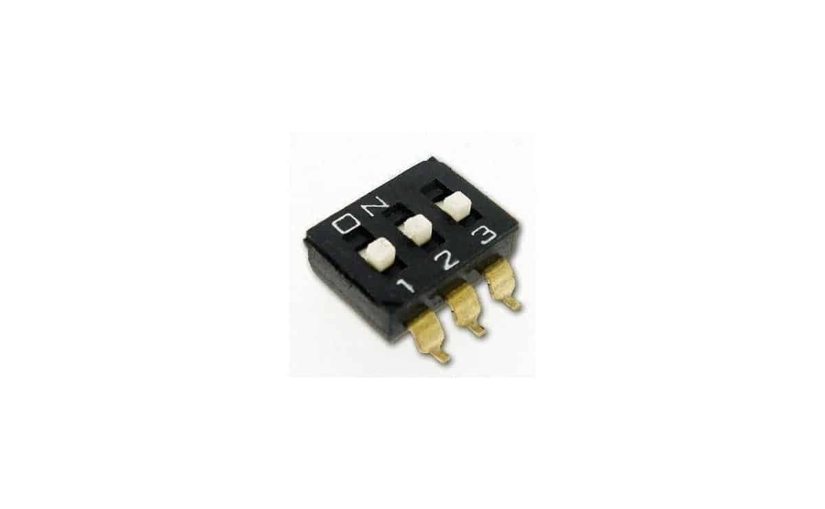 دیپ سوئیچ 3 تایی SMD