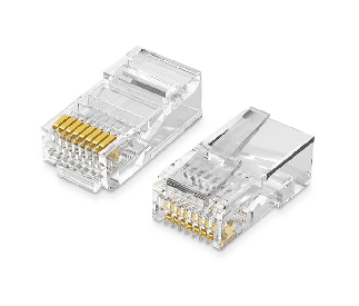 سر سوکت شبکه CAT5 8P8C بسته 10 تایی