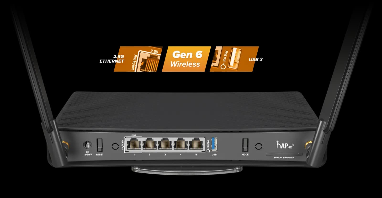آنتن رادیویی MikroTik مدل Hap Ac3