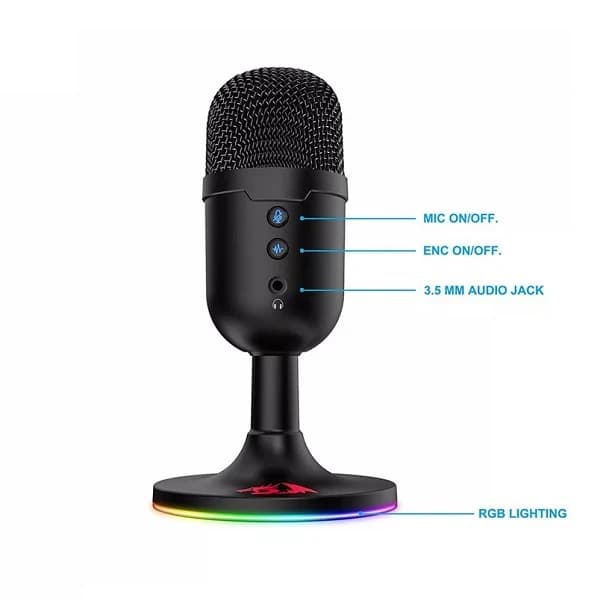 میکروفن رومیزی ردراگون مدل Redagon Pulsar GM303 — تصویر ۳