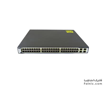 سوئیچ سیسکو WS-C3750G-48PS-S Switch Refurbished
