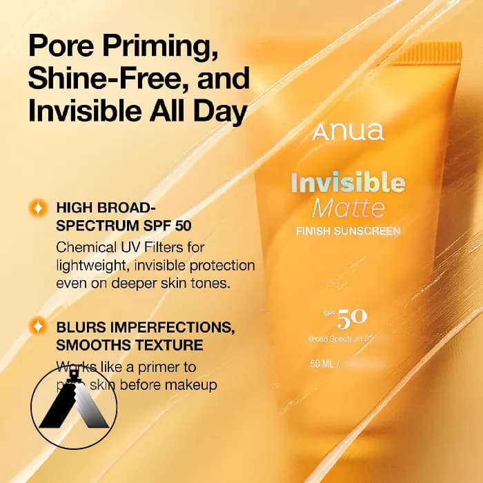 ضدآفتاب آنوا اینویزیبل مات فینیش SPF50 — تصویر ۹