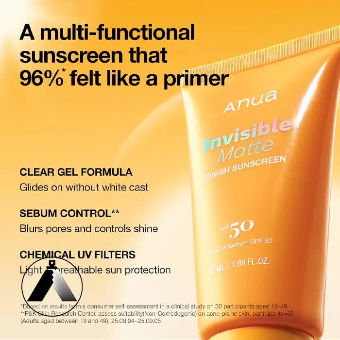 ضدآفتاب آنوا اینویزیبل مات فینیش SPF50 — تصویر ۷