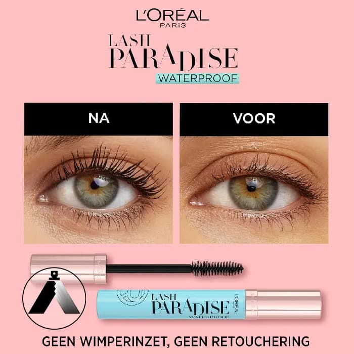 ریمل ضد آب لورآل Lash Paradise مدل Paradise Extatic شماره 01 — تصویر ۵