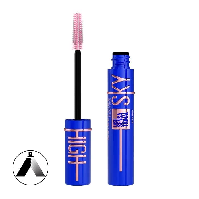 ریمل آبی میبلین Sky High مدل Blue Mist — تصویر ۲