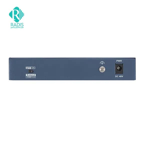 سوییچ شبکه 4 پورت PoE هایک ویژن مدل DS-3E0106HP-E — تصویر ۳