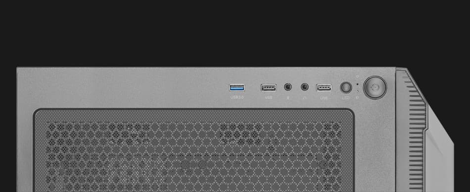 کیس کامپیوتر ARIA گرین ا Green ARIA Computer Case — تصویر ۲