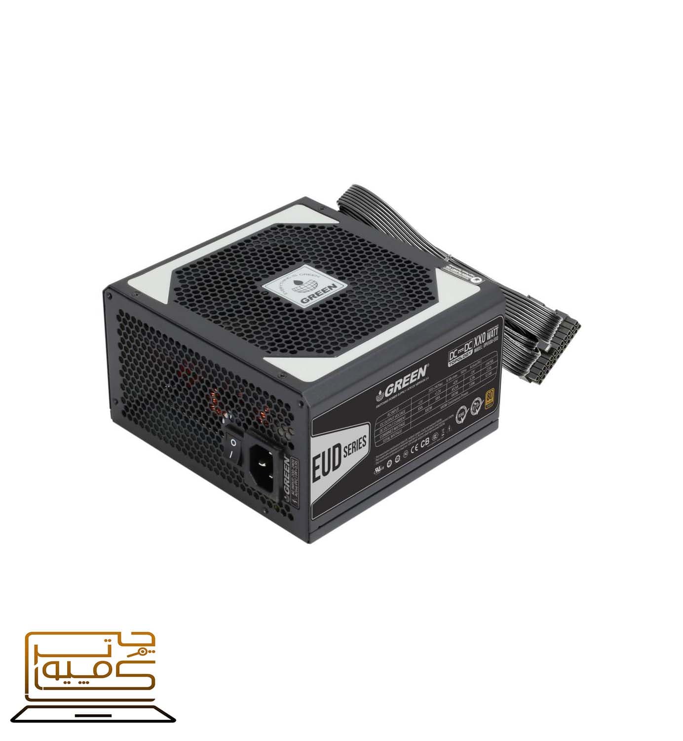 پاور GP530A-EUD گرین 530 وات ا Green GP530A-EUD Computer Power Supply