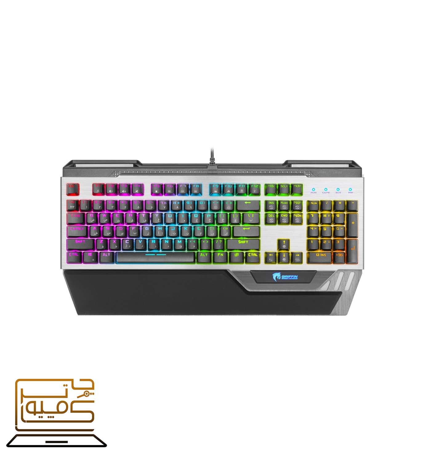کیبورد GK803-RGB گرین ا Green GK803-RGB Computer KEYBOARD