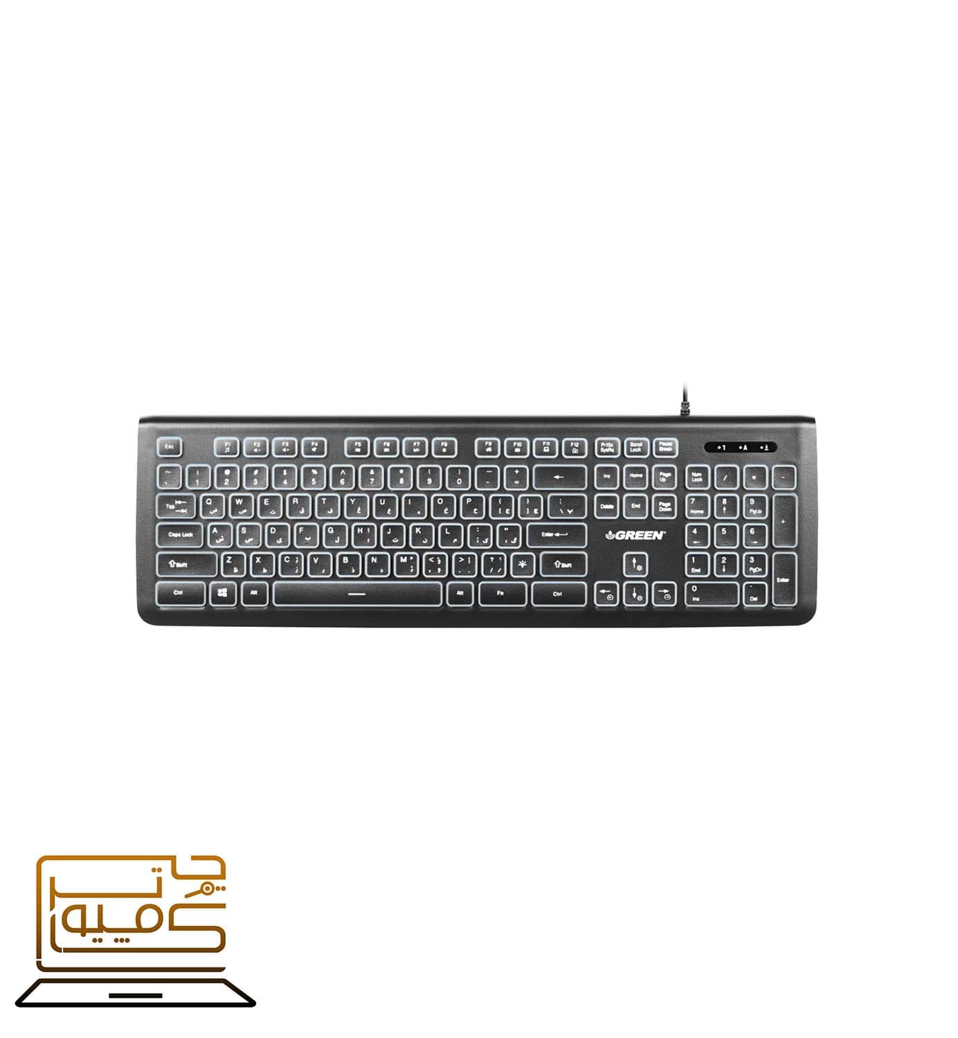 کیبورد GK304 گرین ا Green GK304 Computer Keyboard — تصویر ۱۰