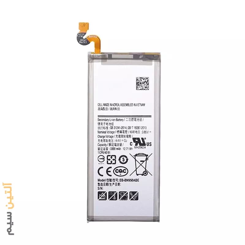 باتری سامسونگ JCID | BATTERY SAMSUNG N950 NOTE 8 — تصویر ۳
