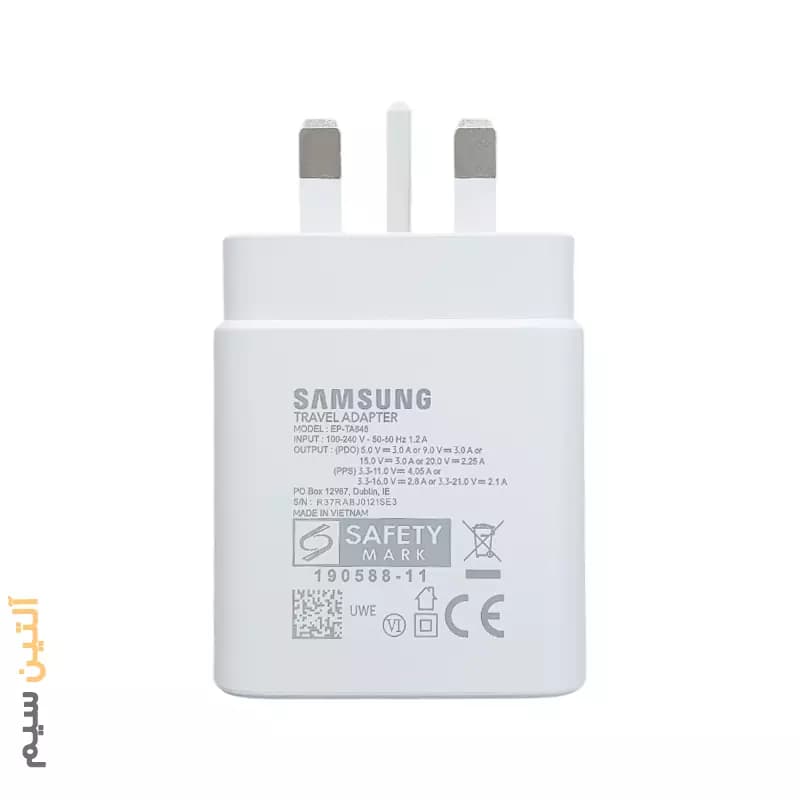 شارژر (کلگی) اورجینال سامسونگ FAST SAMSUNG 45W⚡ — تصویر ۲