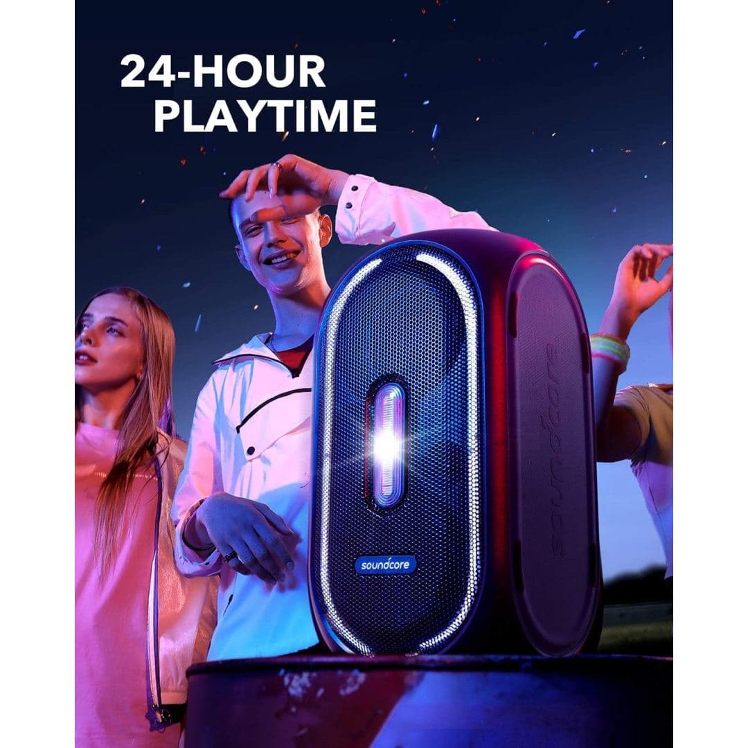 اسپیکر بلوتوثی قابل حمل انکر مدل Soundcore Rave PLUS — تصویر ۸