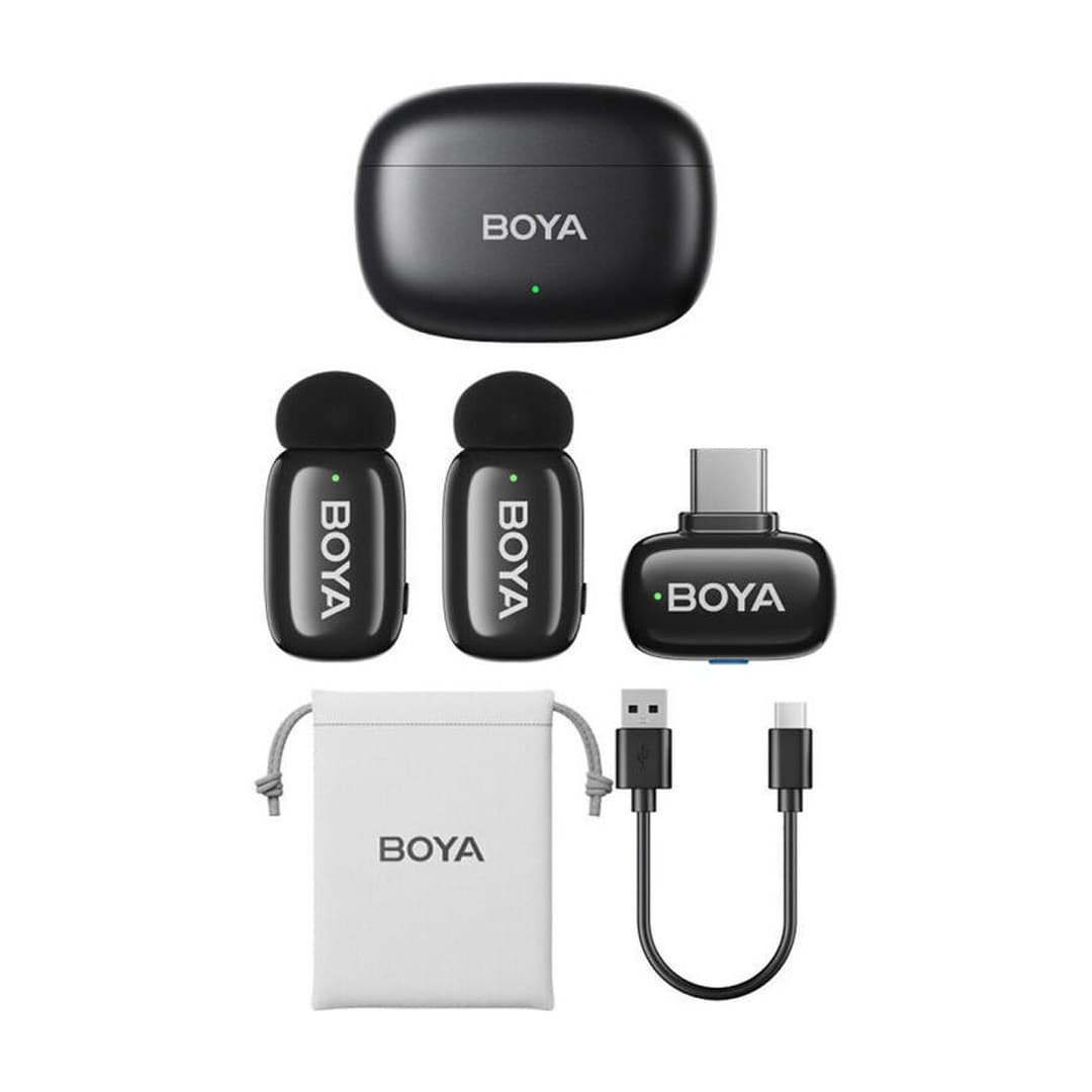 میکروفون بی سیم تایپ سی بویا مدل BOYA Mini 14 — تصویر ۷