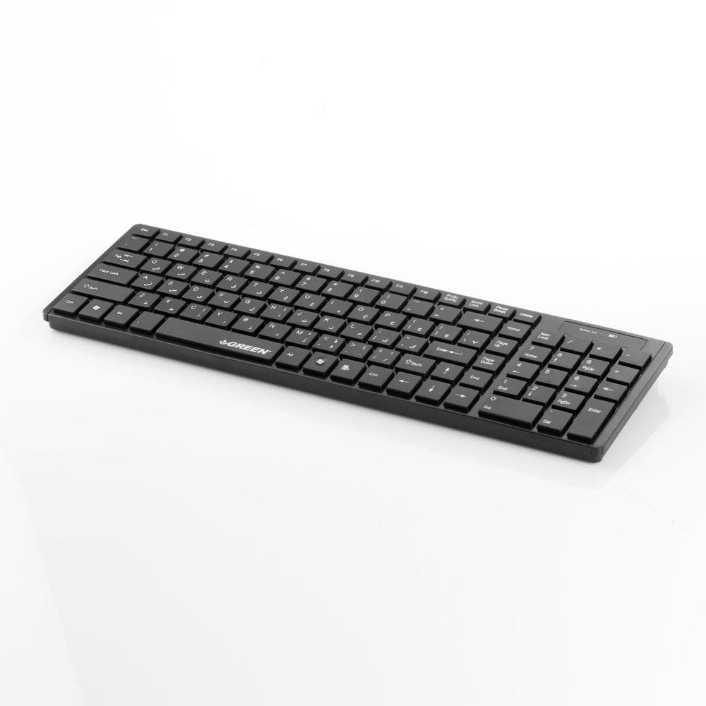 کیبورد بی سیم GK-101W گرین ا Green GK-101W Computer Keyboard — تصویر ۹