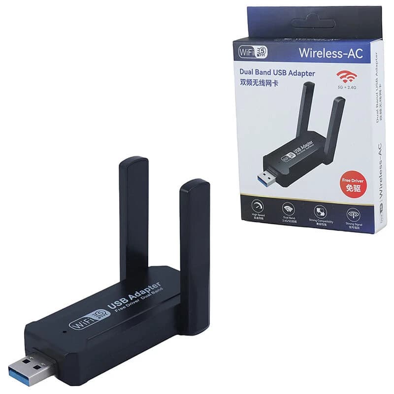 کارت شبکه بی سیم آنتن دار Wireless-AC — تصویر ۳