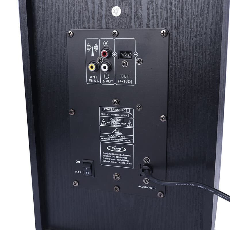 اسپیکر خانگی ایستاده ونوس مدل PV-500 با ریموت کنترل — تصویر ۹