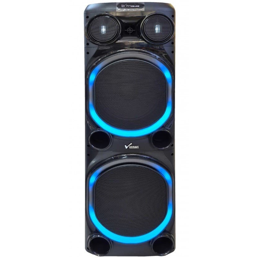 اسپیکر شارژی VANMAAX مدل MAX-1215 به همراه میکروفون