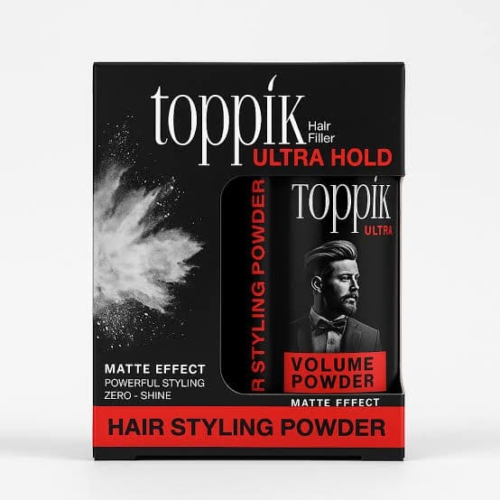 پودر حالت دهنده فوری B5 تاپیک TOPPIK قرمز | حجم 20 گرم