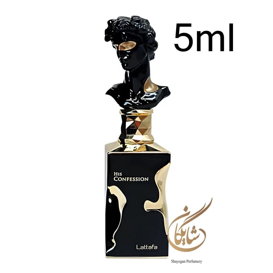 دکانت 5 میل لطافه هیز کانفشن _ Lattafa His Confession 5ml