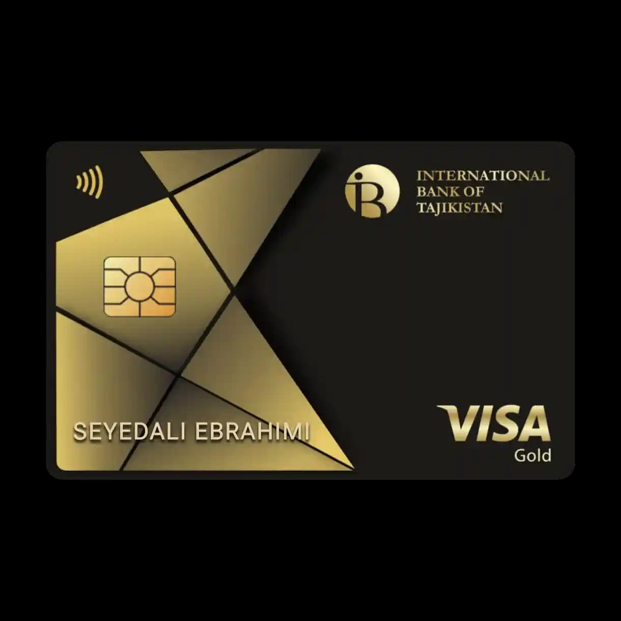 افتتاح ویزا کارت Gold تاجیکستان بانک IBT
