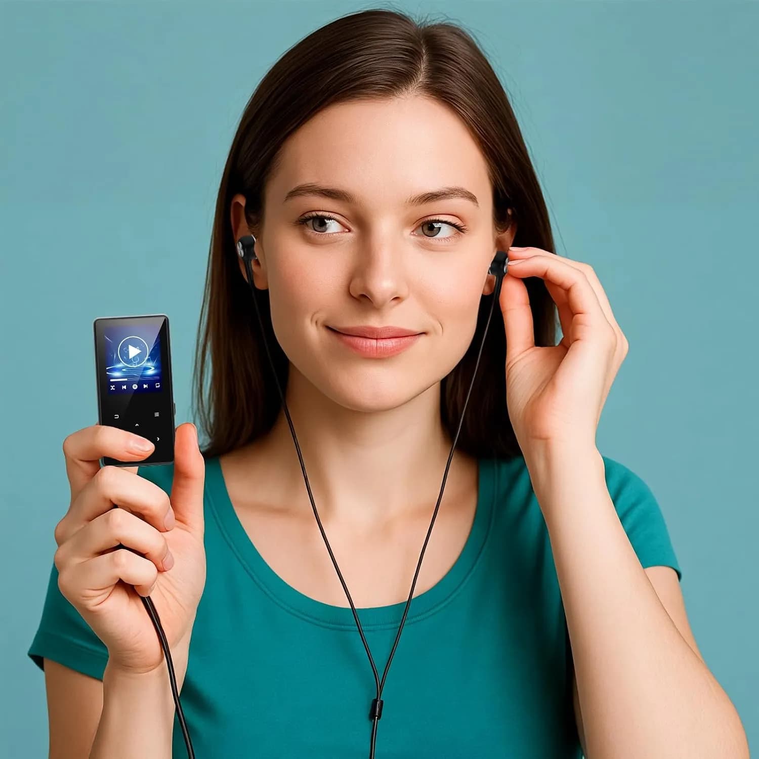 MP3 پلیر 64 گیگابایت بلوتوث 5.3 با اسپیکر و صدای HiFi برند Cetoon مدل T5 — تصویر ۸