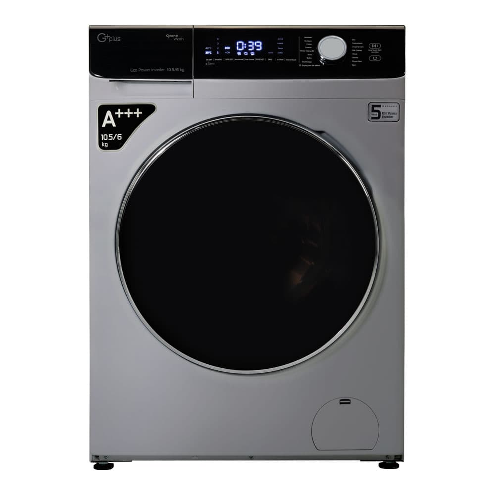 ماشین لباسشویی جی پلاس مدل GWM-MD1059T — تصویر ۲