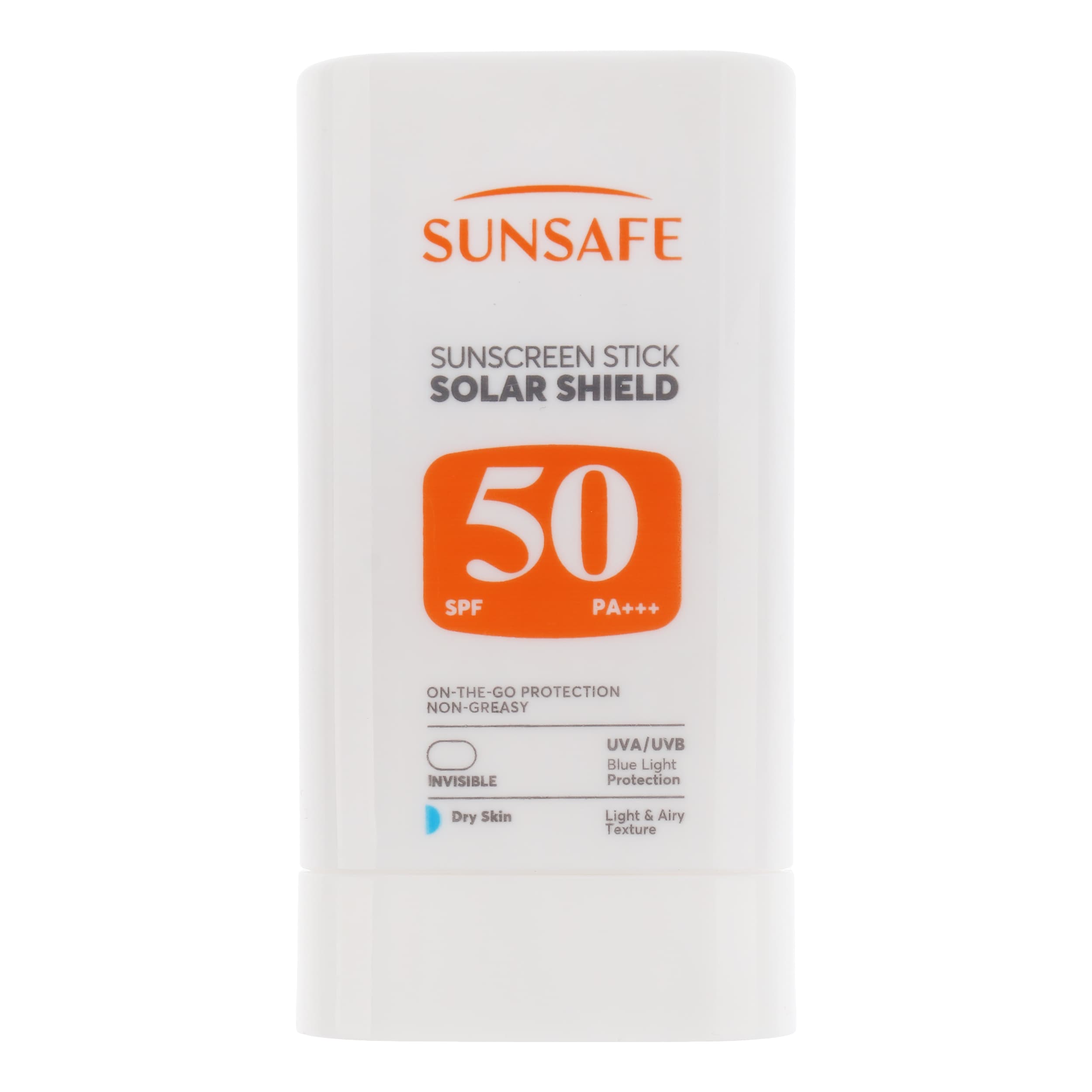 استیک ضد آفتاب SPF50 بی‌رنگ سان سیف مدل Solar Shield ‌مناسب پوست های خشک حجم 19 میلی‌لیتر — تصویر ۱۰