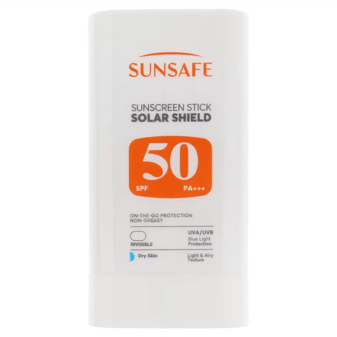 استیک ضد آفتاب SPF50 بی‌رنگ سان سیف مدل Solar Shield ‌مناسب پوست های خشک حجم 19 میلی‌لیتر — تصویر ۴