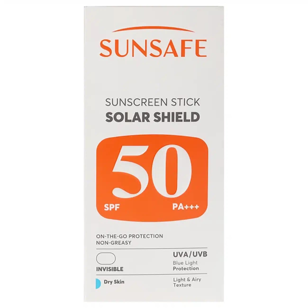 استیک ضد آفتاب SPF50 بی‌رنگ سان سیف مدل Solar Shield ‌مناسب پوست های خشک حجم 19 میلی‌لیتر — تصویر ۸