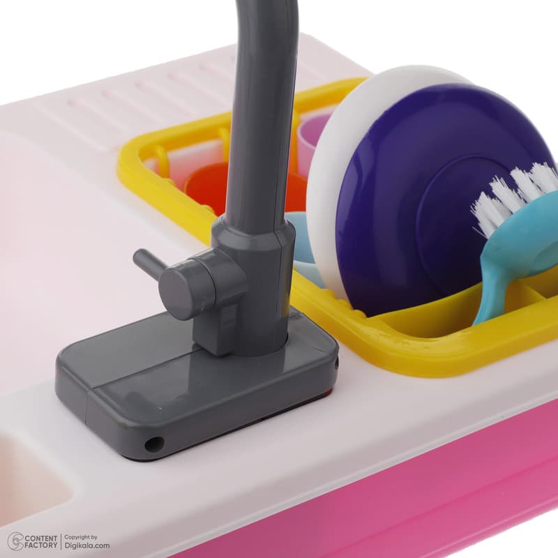 اسباب بازی سینک ظرفشویی سیحان تویز مدل KITCHEN SINK 1 — تصویر ۸