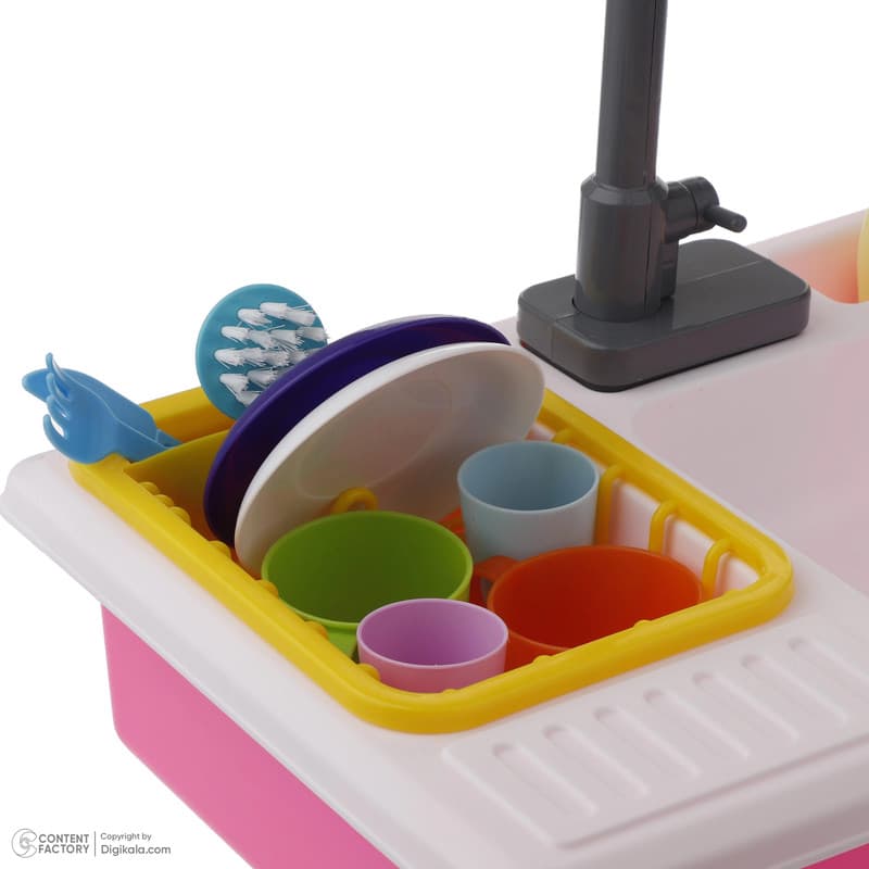 اسباب بازی سینک ظرفشویی سیحان تویز مدل KITCHEN SINK 1 — تصویر ۱۲