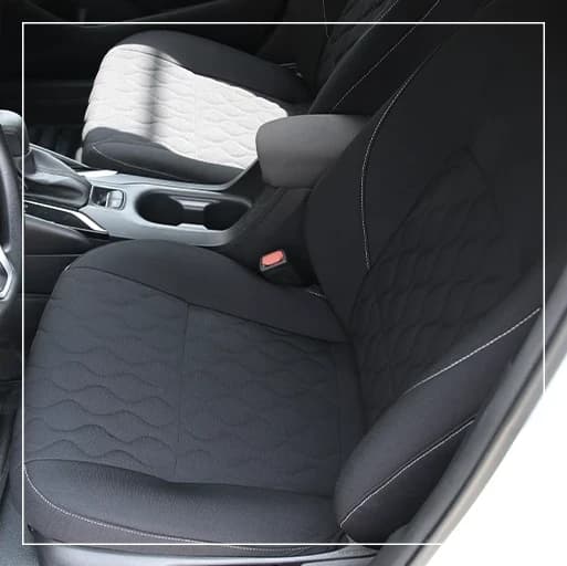 روکش صندلی تویوتا کرولا هیبریدی Toyota مدل سفارشی برند R-896) ECCCO) — تصویر ۵