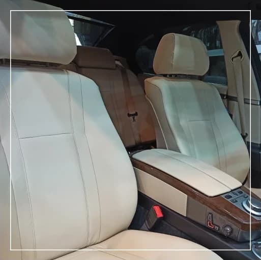 روکش صندلی بی ام و BMW 730Li مدل فابریکی برند R-853) ECCCO)