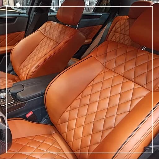 روکش صندلی بنز Benz E300 مدل 2020 نیو برند R-839) ECCCO) — تصویر ۲